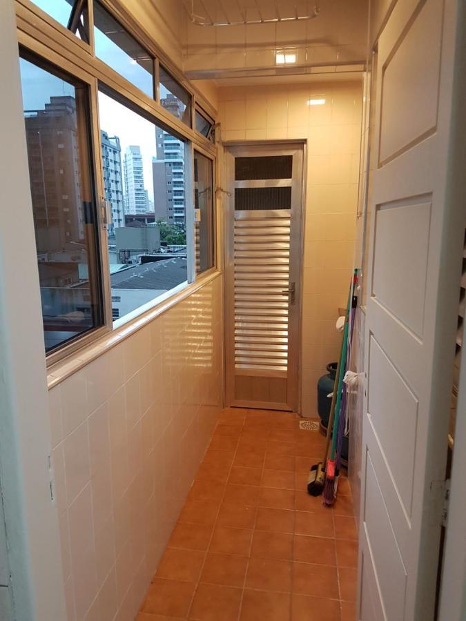 Apartamento Em Frente A Praia Do Embare - Santos Zewnętrze zdjęcie