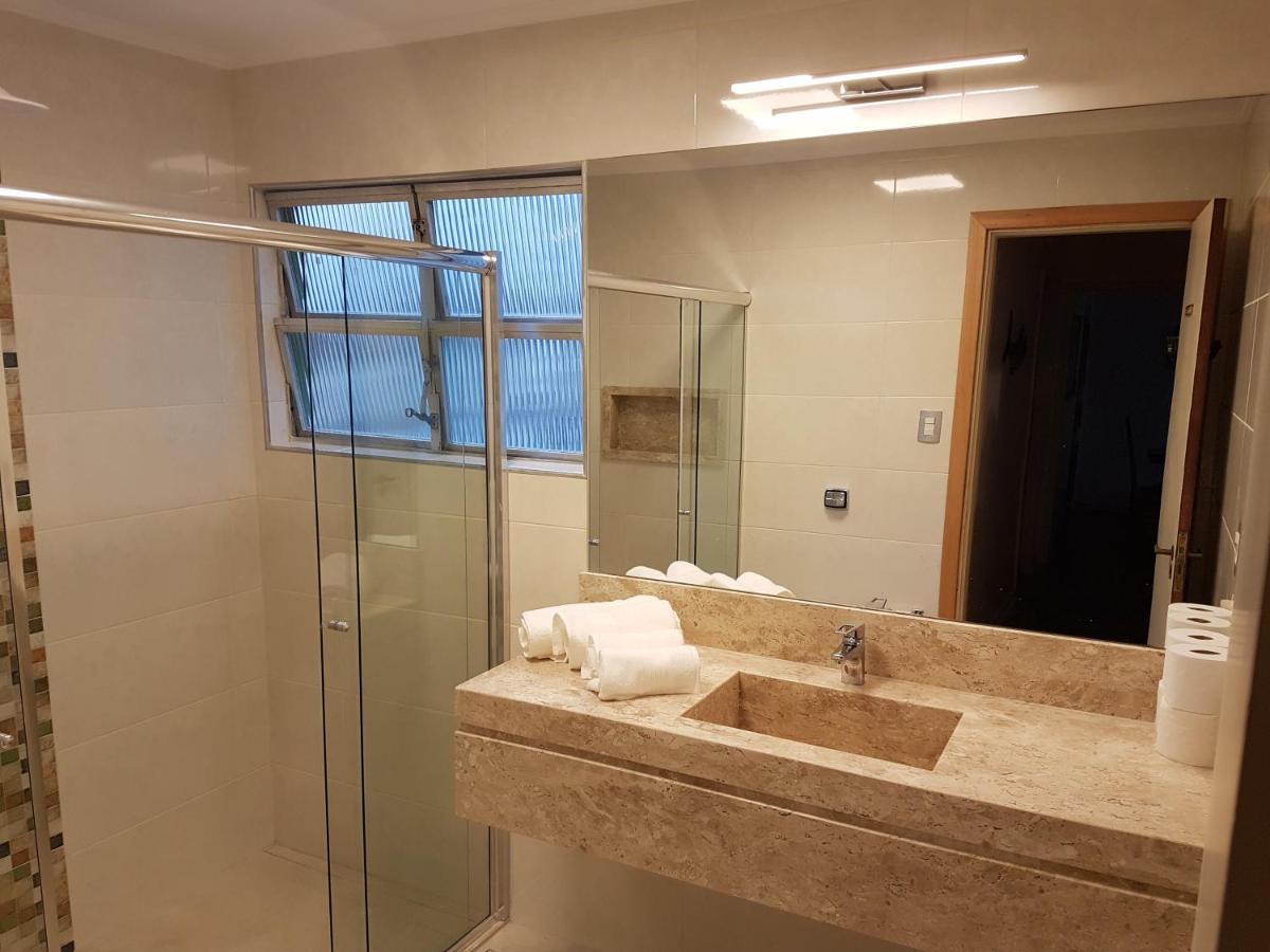 Apartamento Em Frente A Praia Do Embare - Santos Zewnętrze zdjęcie