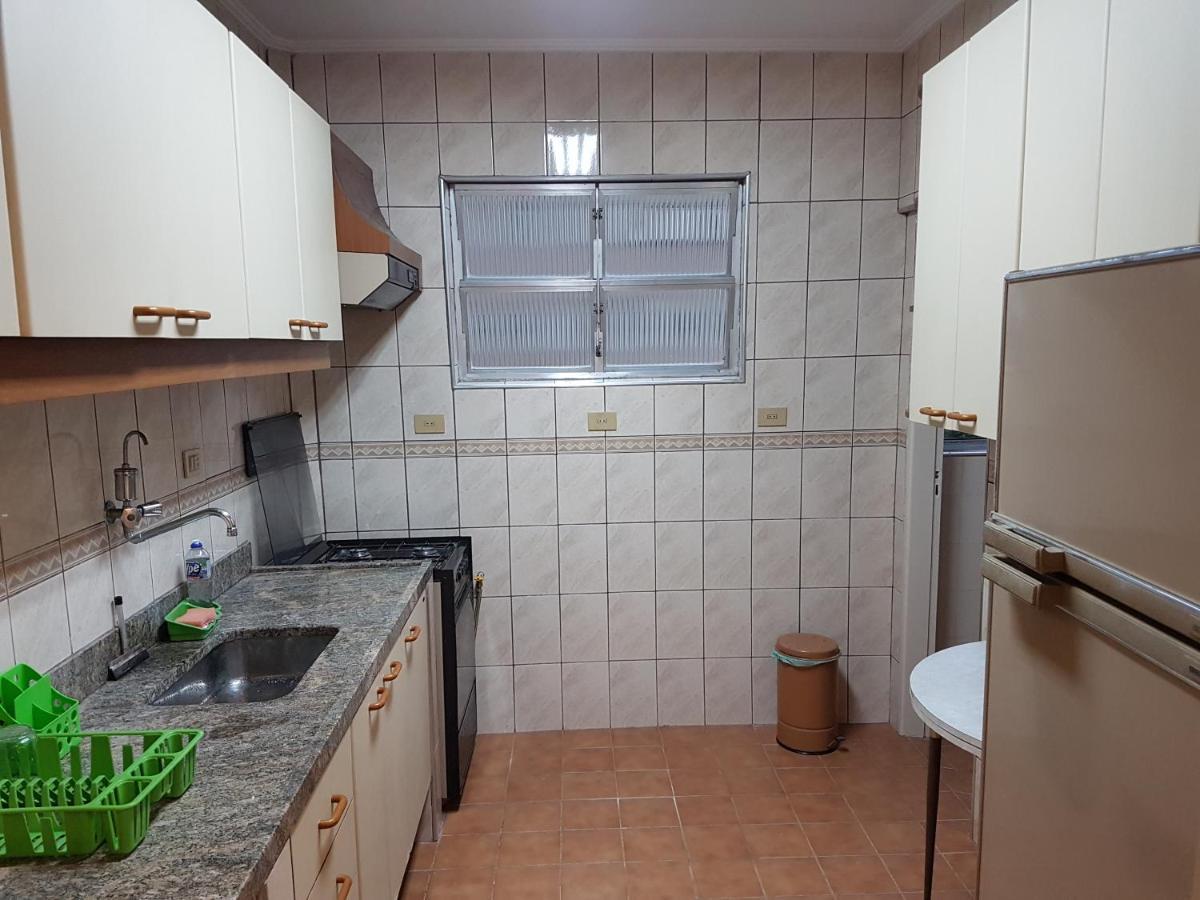 Apartamento Em Frente A Praia Do Embare - Santos Zewnętrze zdjęcie