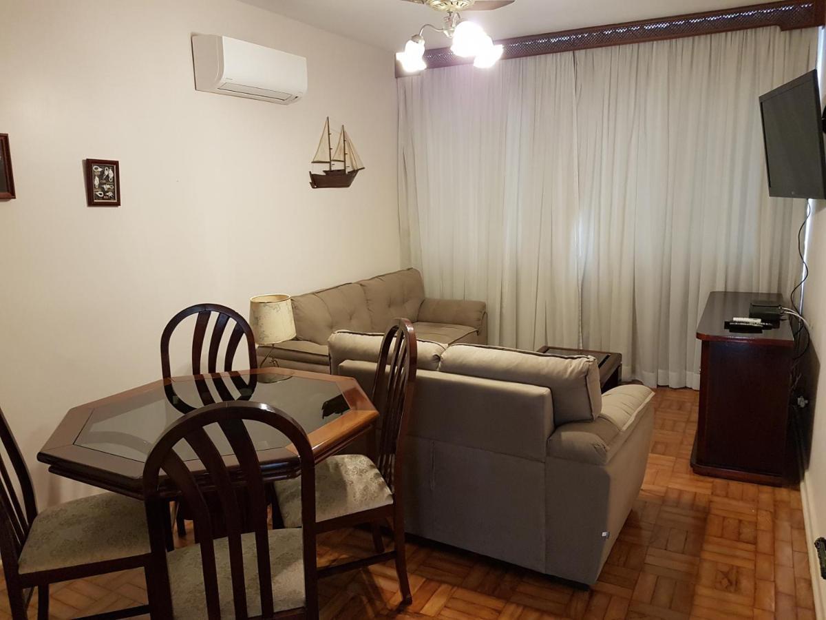 Apartamento Em Frente A Praia Do Embare - Santos Zewnętrze zdjęcie